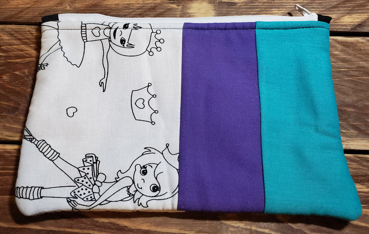 CLEARANCE - Color-Me Zipper Bag - Ballerinas