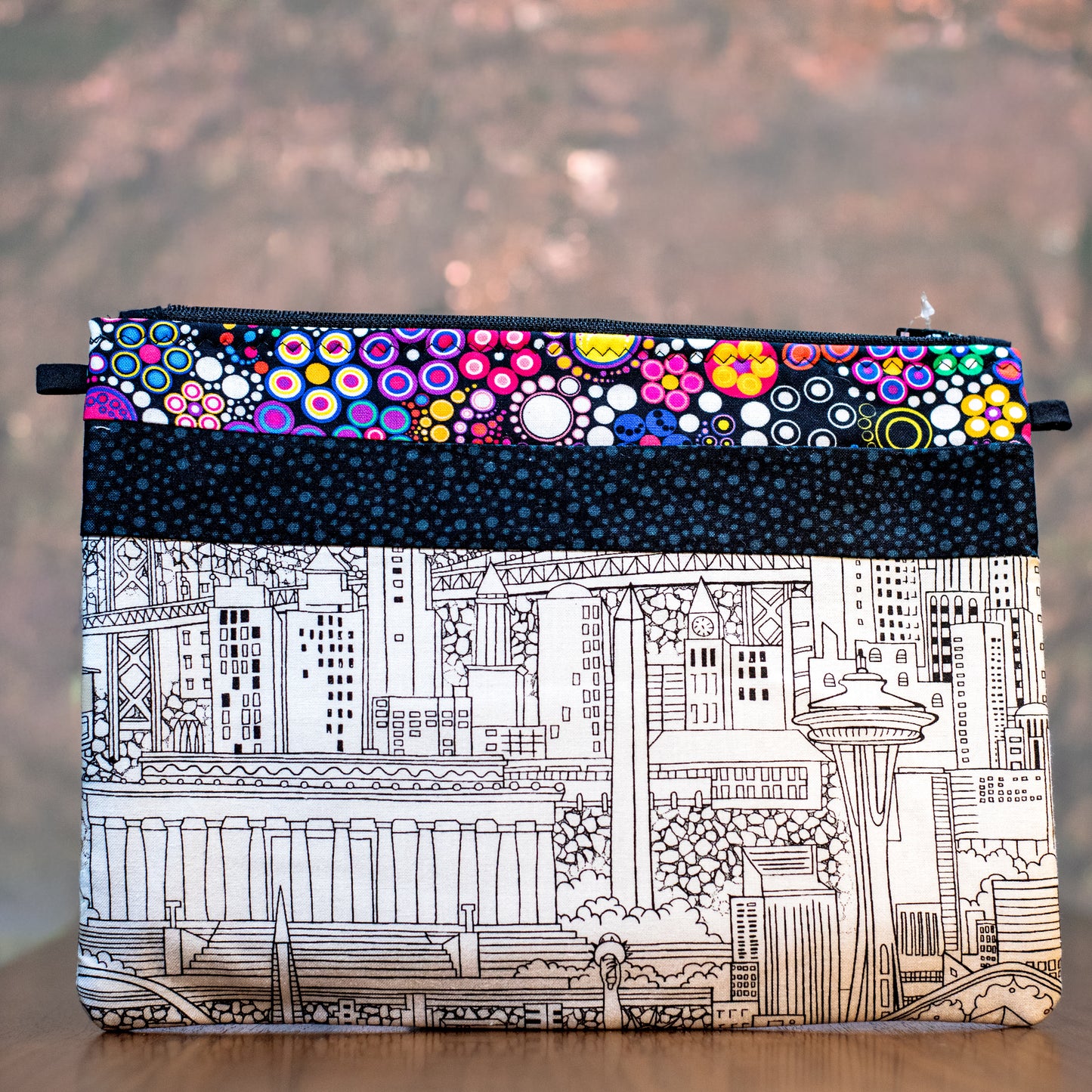 Color-Me Zipper Bag - Craft & Create - DIY Coloring Bag