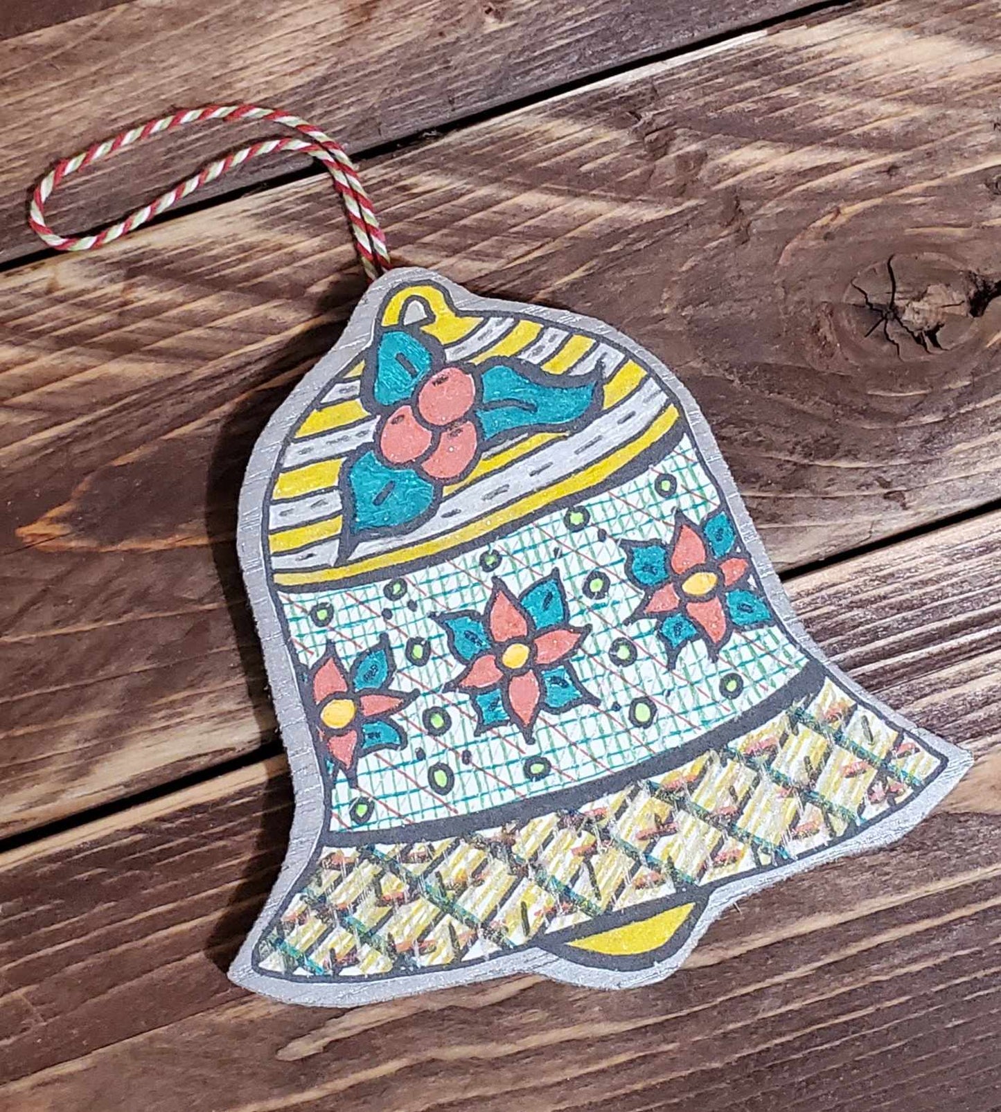 Jingle Bell Color-Me Ornament