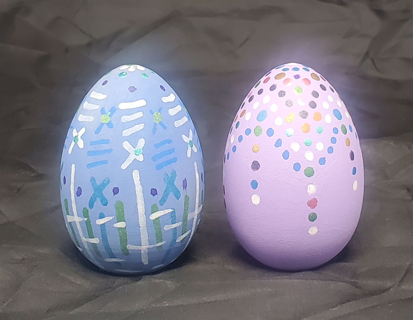 Wooden Easter Egg Painting Kit