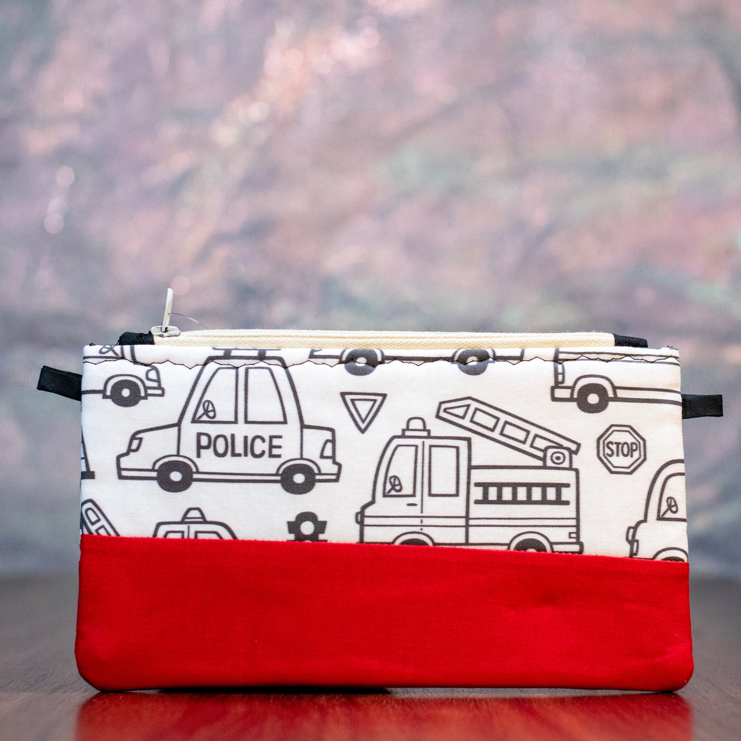 Color-Me Zipper Bag - Creative Carry Pouch - DIY Coloring Bag