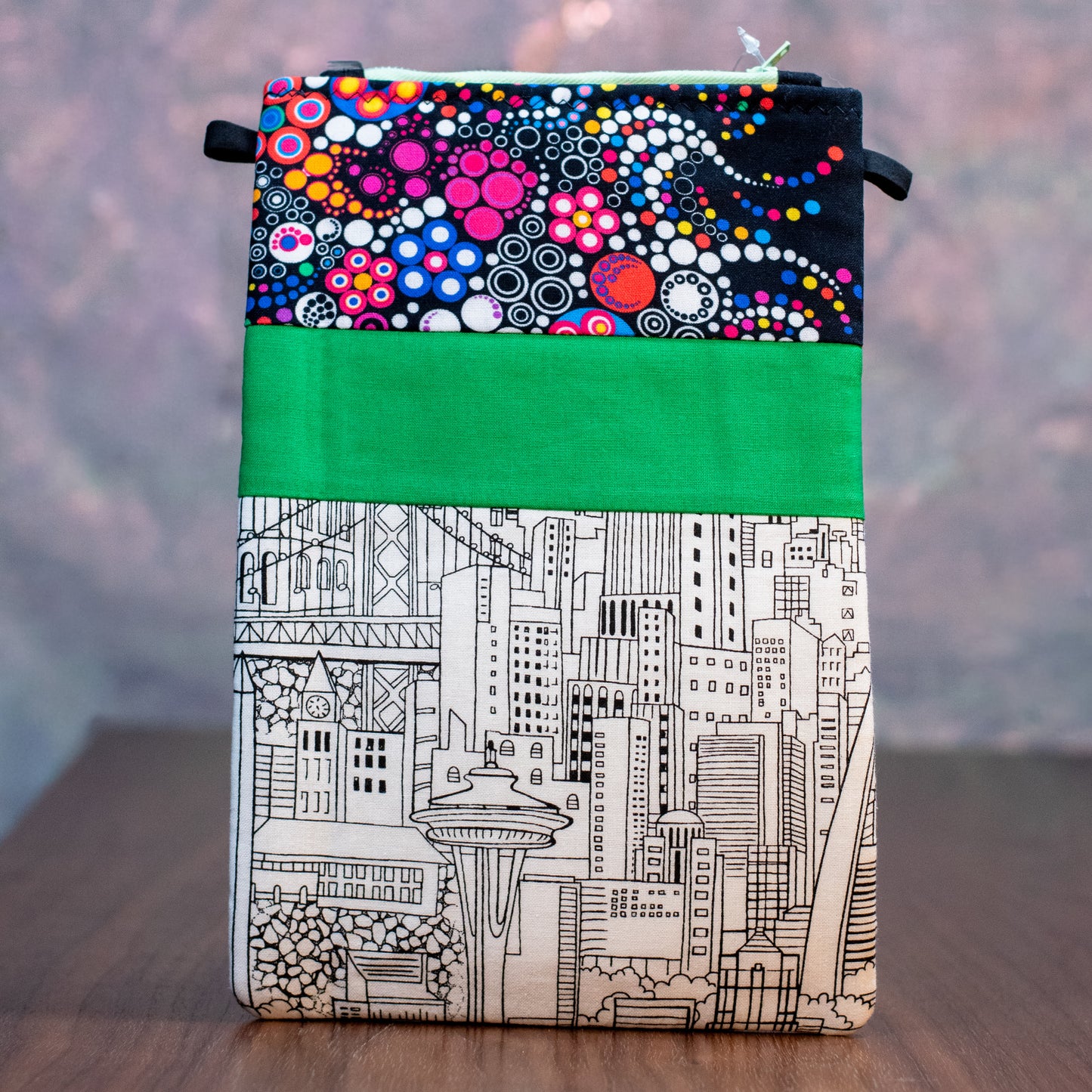 Color-Me Zipper Bag Creative Clutch -DIY coloring bag