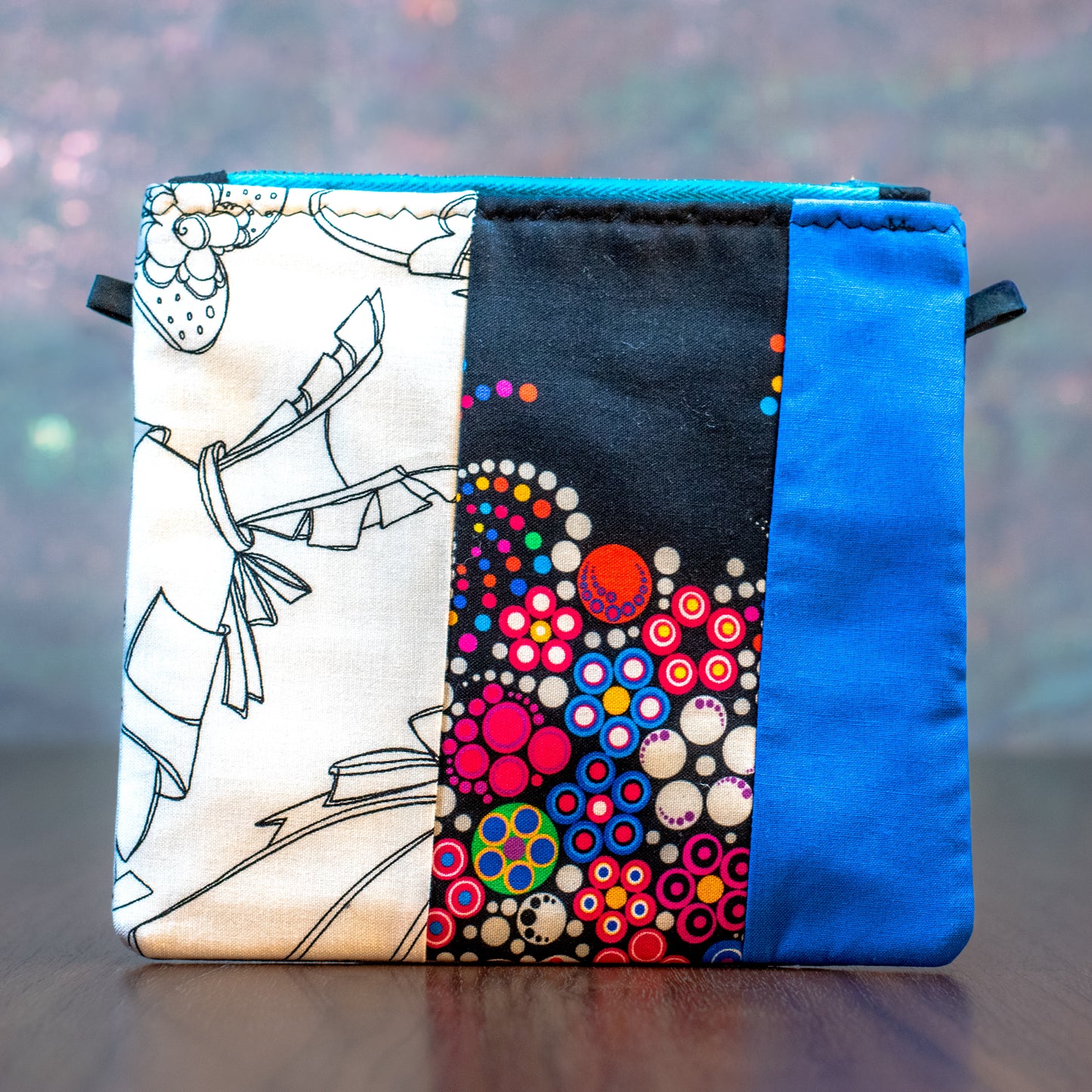 Color-Me Zipper Bag - Creative Carry Pouch - DIY Coloring Bag
