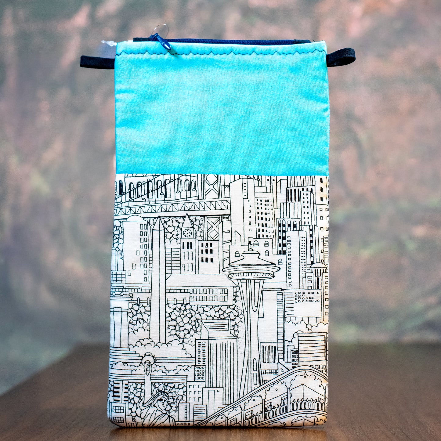 Color-Me Zipper Bag Creative Clutch -DIY coloring bag