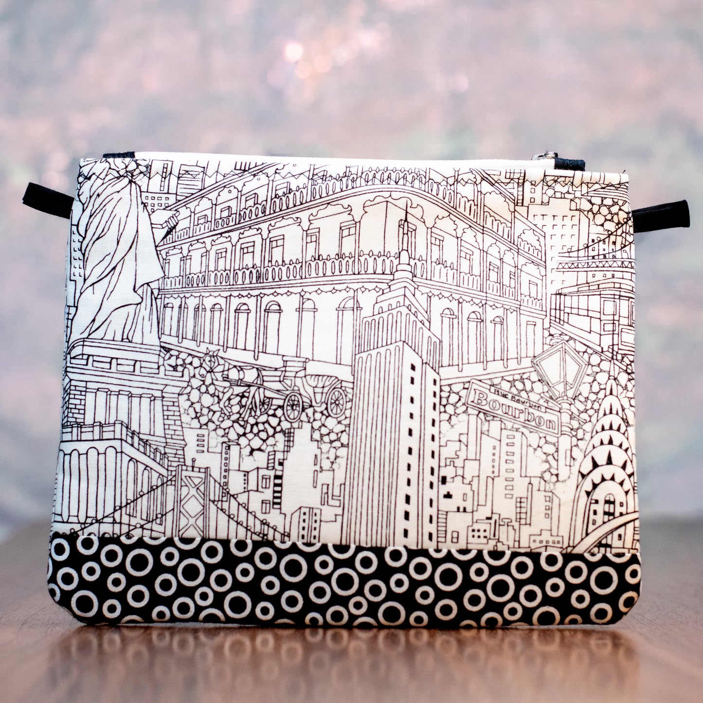 Color-Me Zipper Bag - Creative Carry Pouch - DIY Coloring Bag