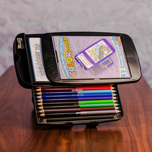 COLORpockit – Complete Portable Coloring Kit (Multiple Color Options!)