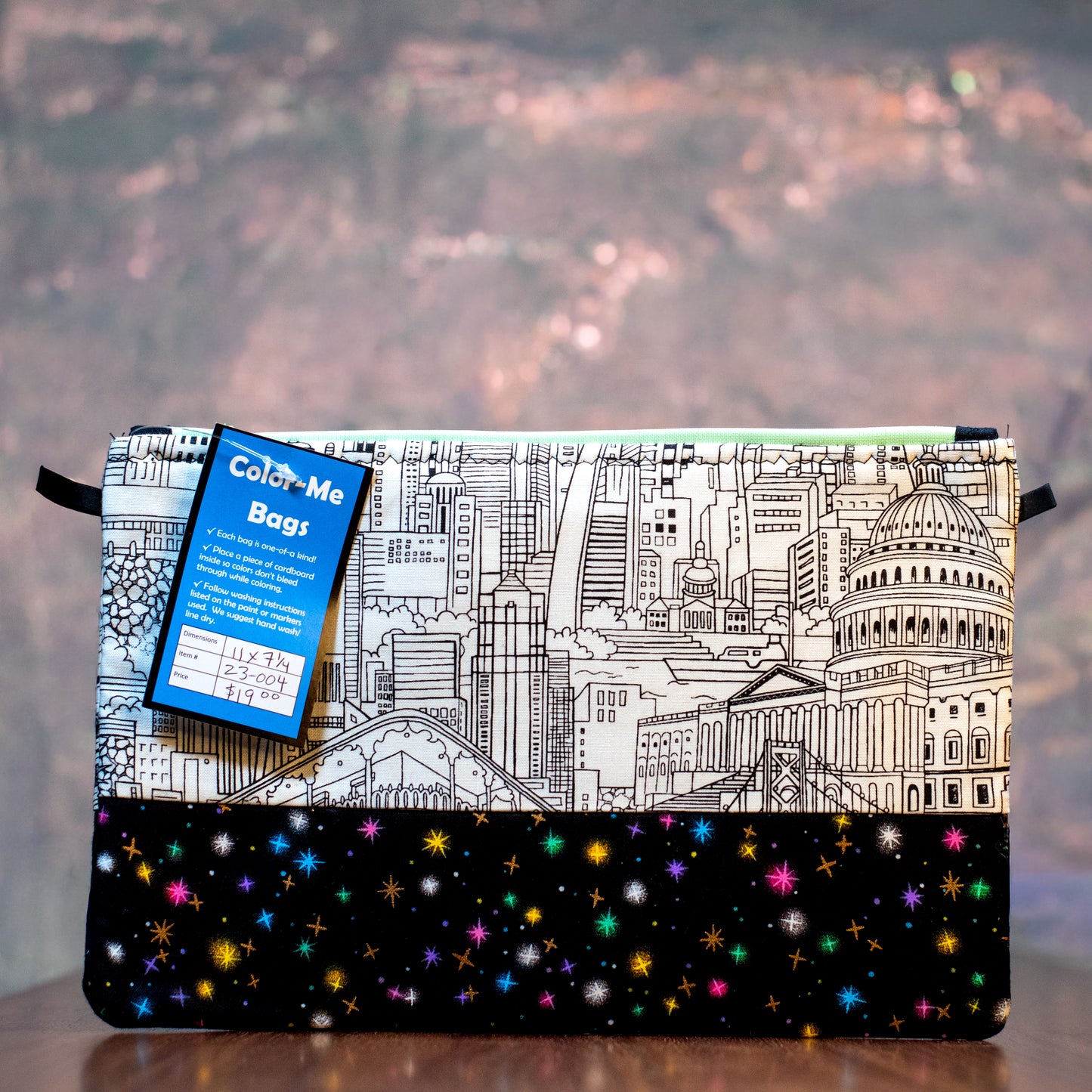 Color-Me Zipper Bag - XL Artist - DIY Coloring Bag