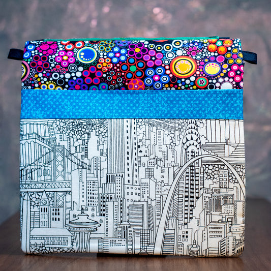 Color-Me Zipper Bag - XL Artist - DIY Coloring Bag
