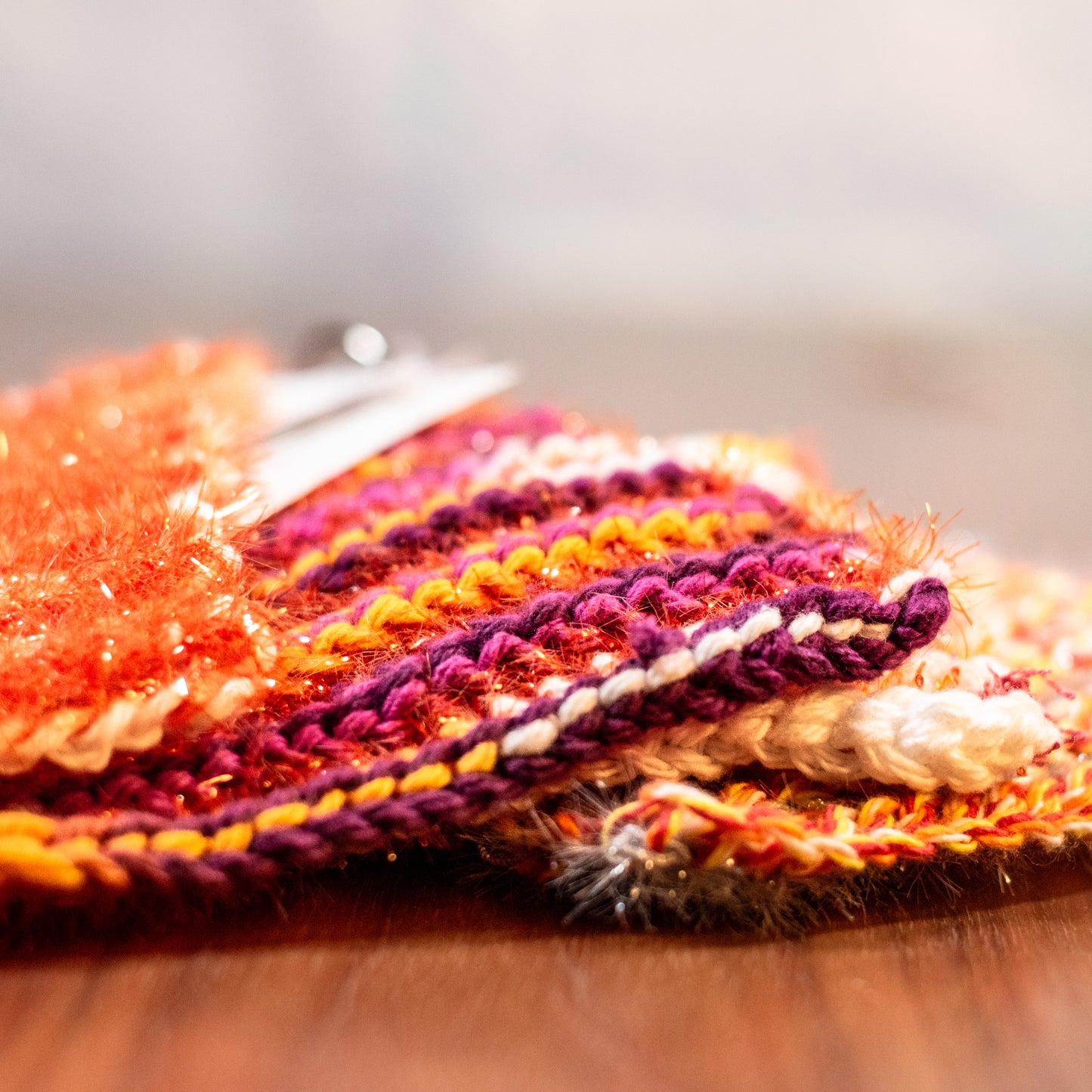 5-Pack Reversible ScrubCloth Set – Handmade Dual-Texture Cleaning Cloths (Cotton & Polyester)