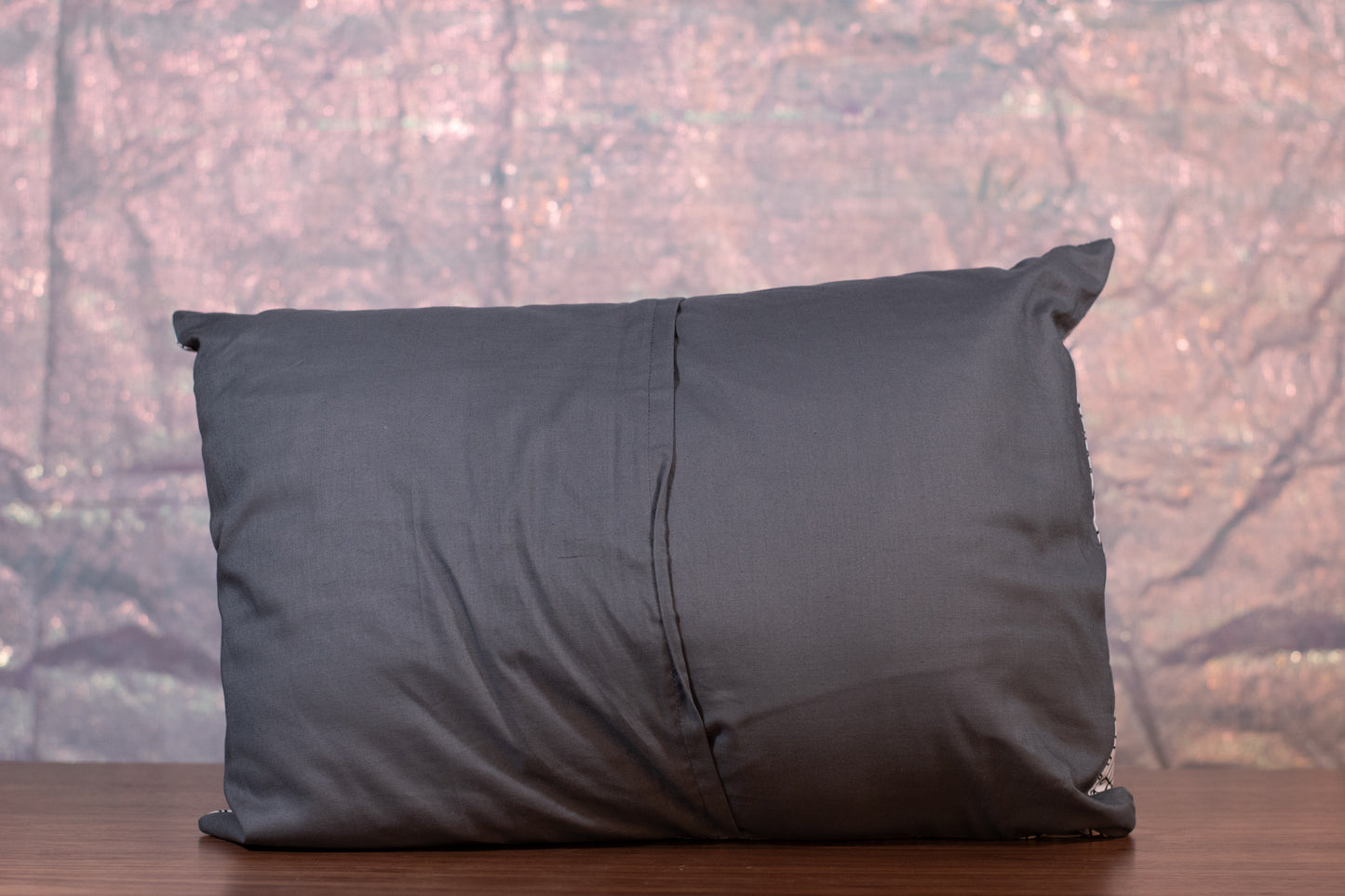 Fleur de Lis Color-Me Pillow Sham – DIY Coloring Pillow Cover (14x19 Travel Size)