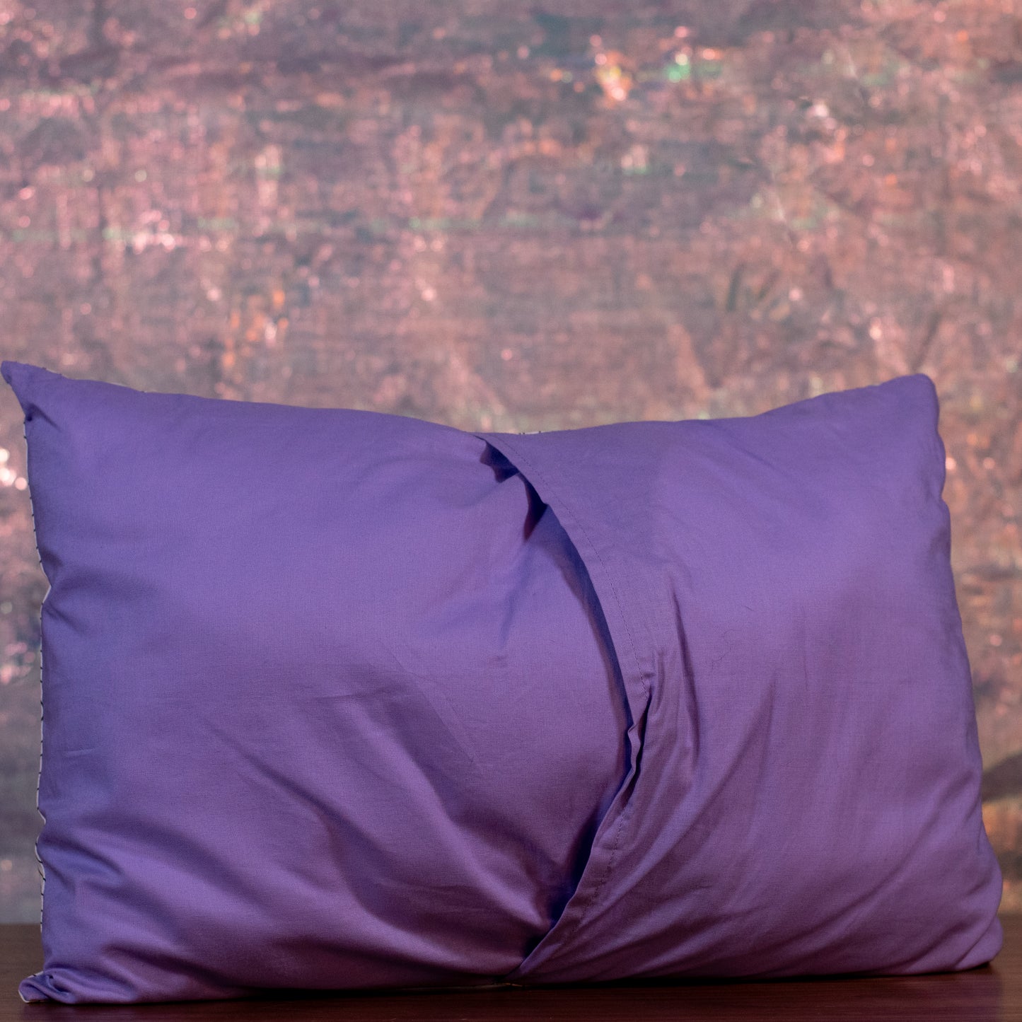 Fleur de Lis Color-Me Pillow Sham – DIY Coloring Pillow Cover (14x19 Travel Size)