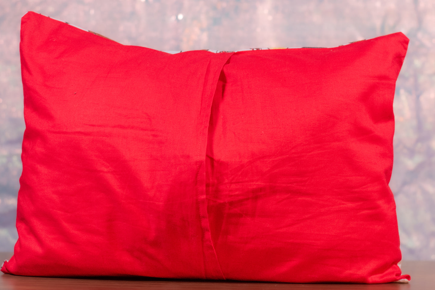 Fleur de Lis Color-Me Pillow Sham – DIY Coloring Pillow Cover (14x19 Travel Size)