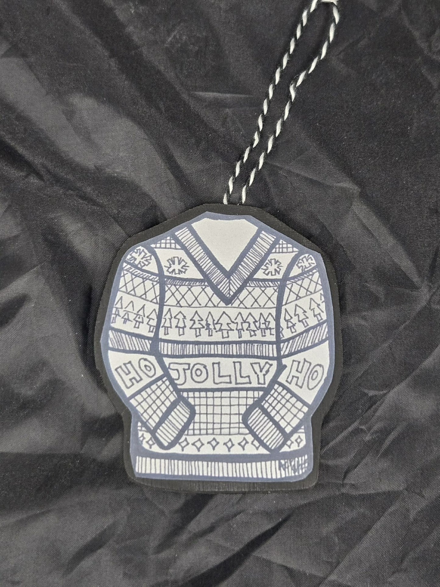 Color-Me Ornament – Ugly Christmas Sweater | DIY Christmas Coloring Craft