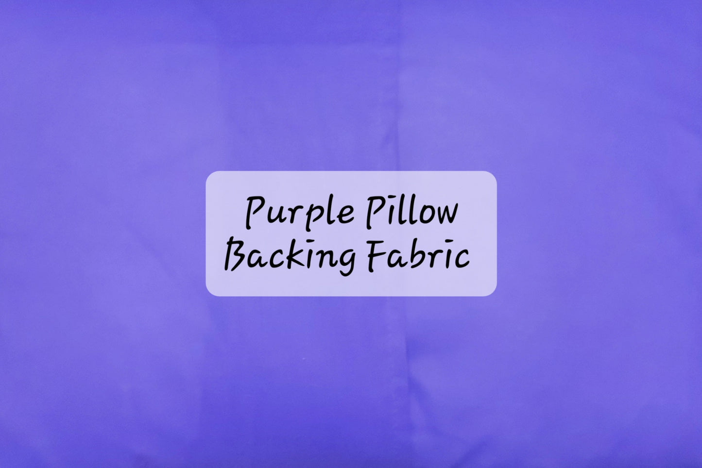 Tossed Aprons Color-Me Pillow Sham, Purple Backing